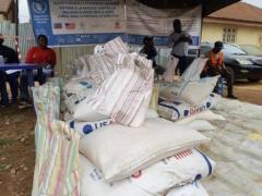 Lubero : Près de 40 000 personnes déplacées et familles d'accueil bénéficient d'une assistance alimentaire